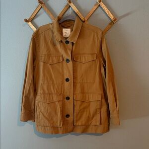 Women's Utility Jacket in Tan